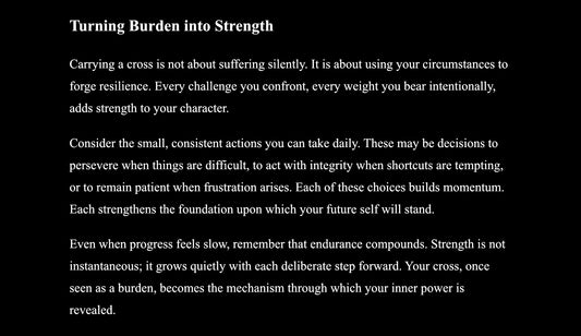 Carry Your Cross